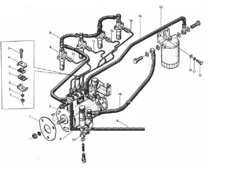 Foton Fuel Supply System Assembly-10