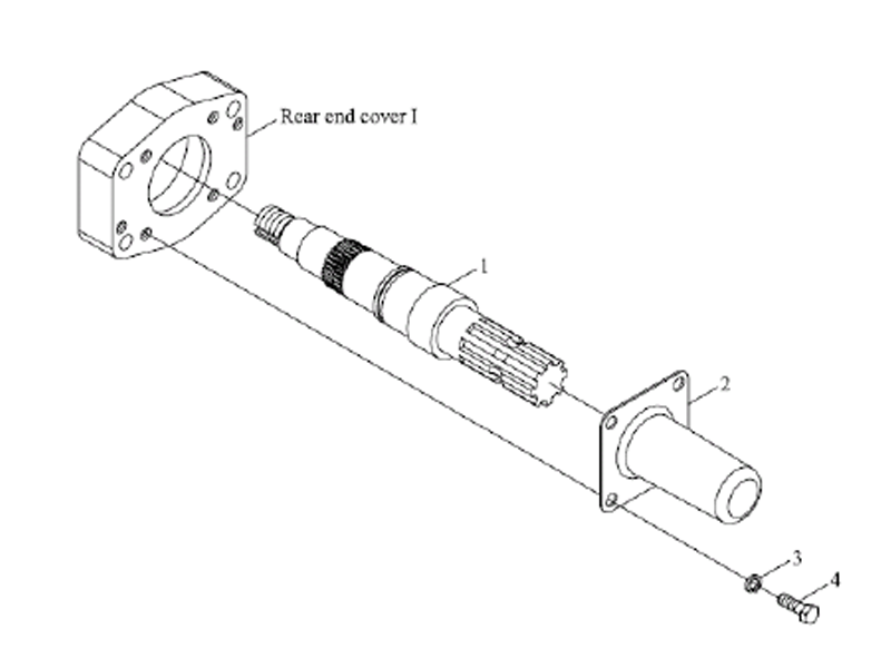 Foton Pto Shaft Assembly