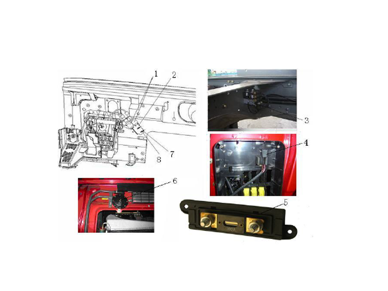 Sinotruk Howo A7 Chassis Electric