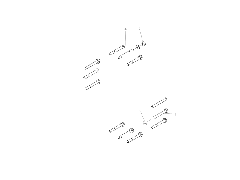Sitrak Clutch Connecting Bolts