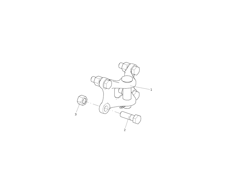 Sitrak Lightweight Rear Tow Hook Assembly