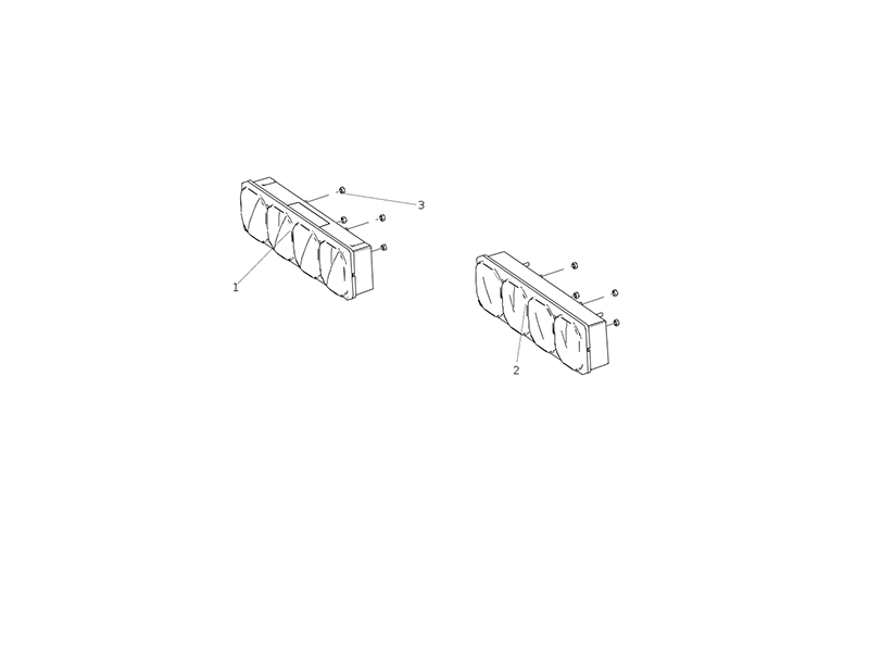 Sitrak Seven-Function Combination Rear Taillight