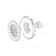 Sitrak Truck CH430-19 Pull Type Diaphragm Spring Clutch Assembly (21 Slave)