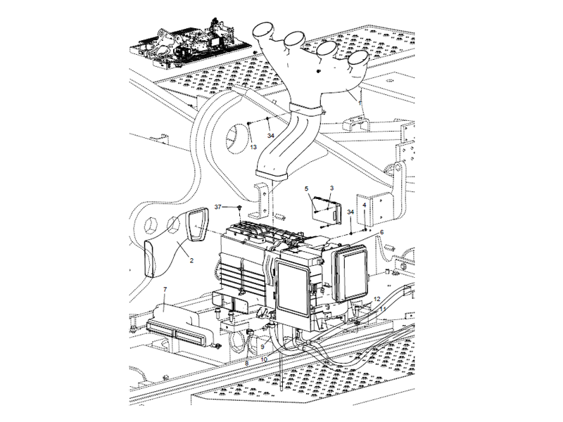 XCMG Air Conditioning System
