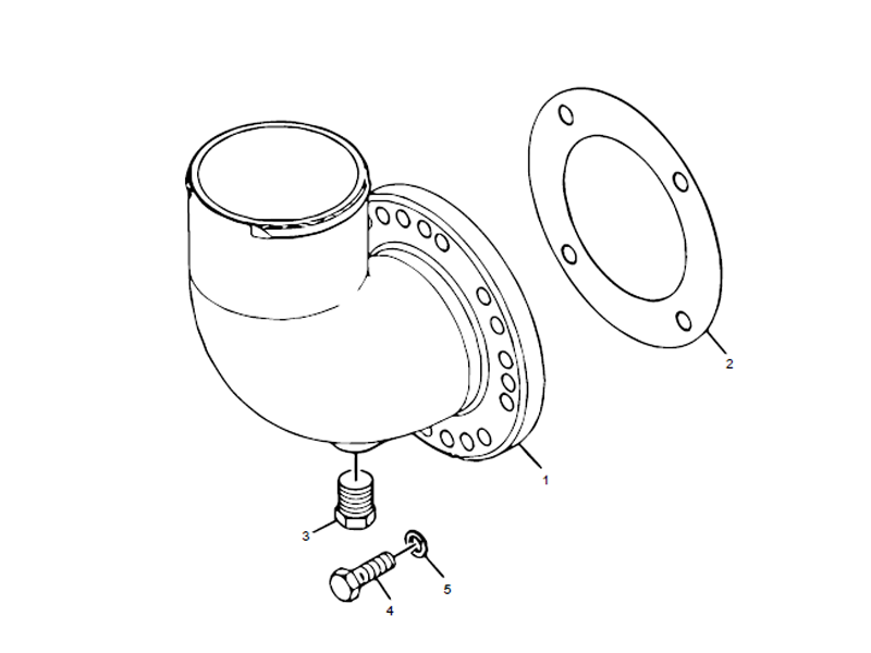 XCMG Air-In Pipe