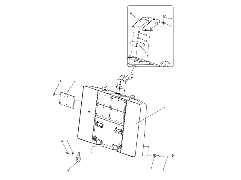 XCMG Counterweight