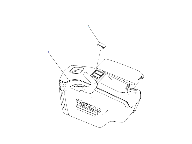 XCMG Left Handrail Box Assembly