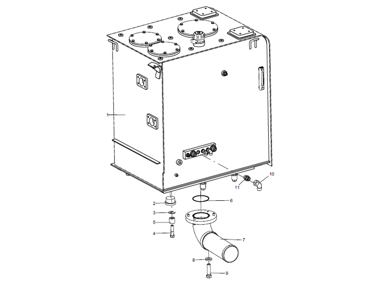 XCMG Oil Tank